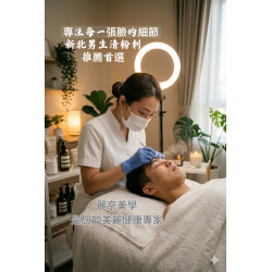 新北男生清粉刺推薦 專業臉部清潔保養