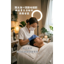 新北男生清粉刺推薦 專業臉部清潔保養